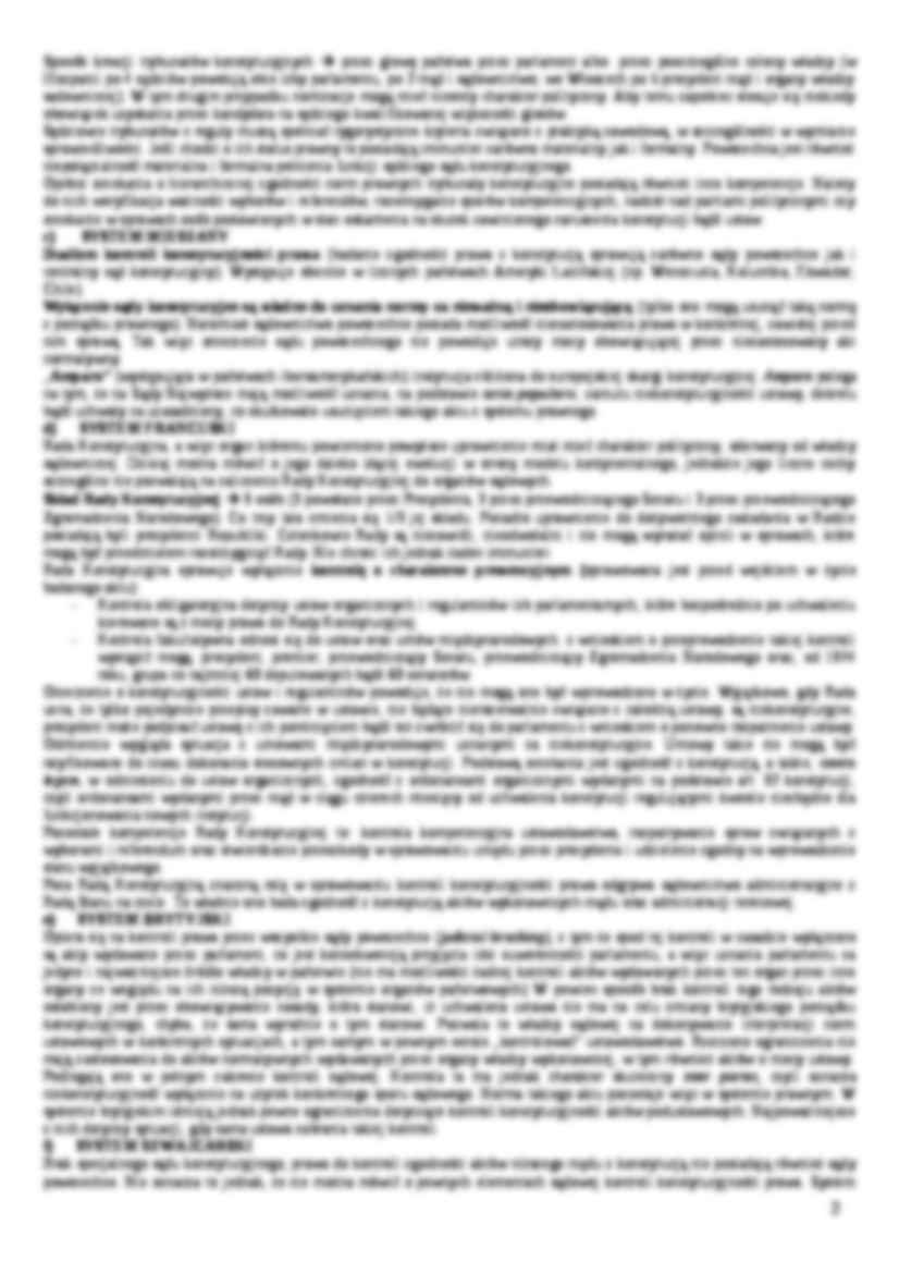  Sądownictwo powszechne a kontrola konstytucyjności prawa - strona 2