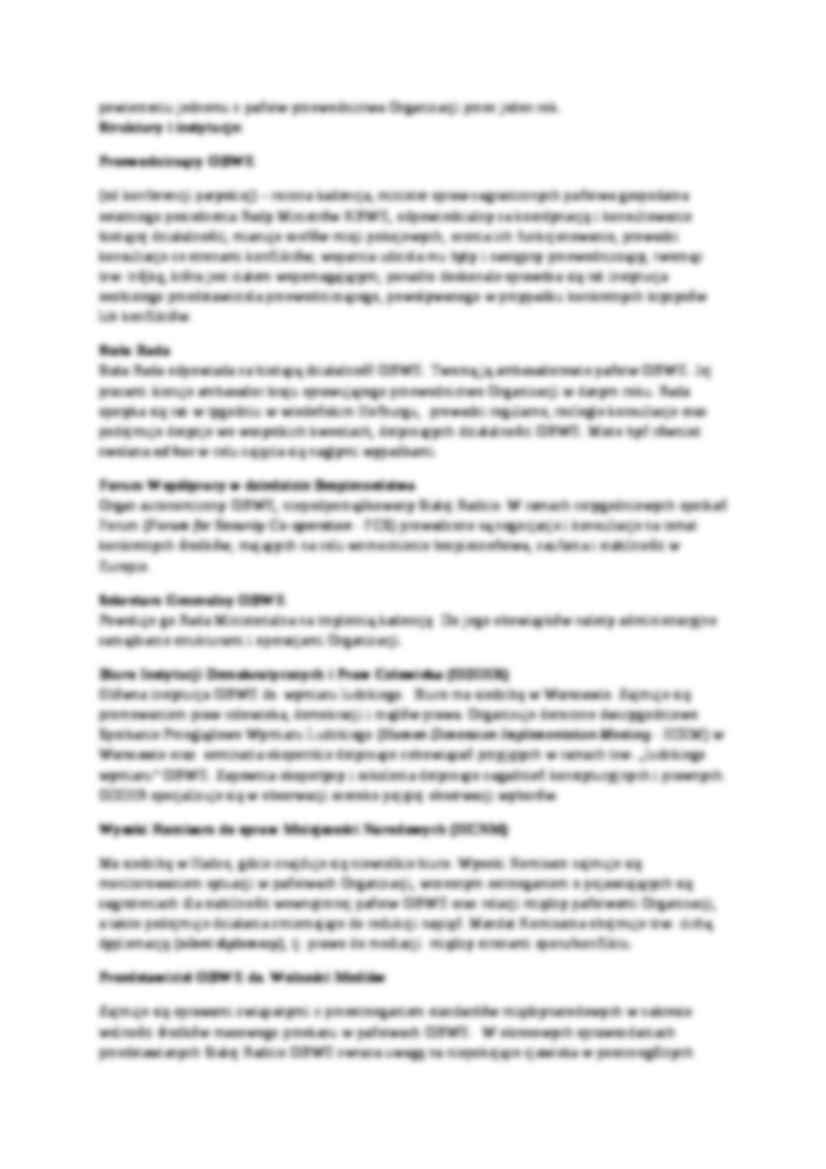  Scharakteryzuj pokrótce europejski porządek instytucjonalno-prawny - strona 3