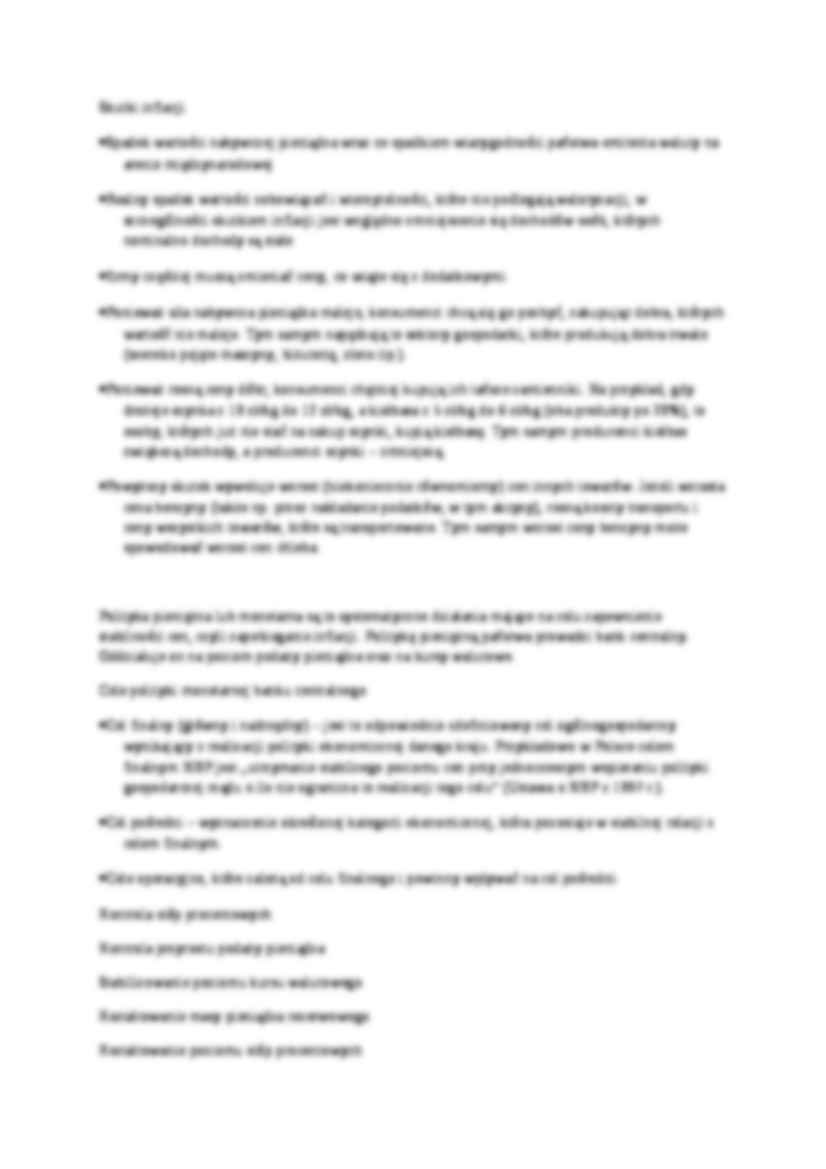  Teoria pieniądza, inflacja, polityka pieniężna - strona 2