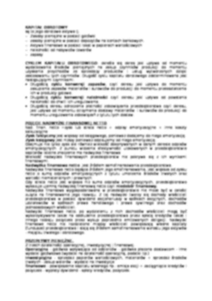 Finanse przedsiębiorstw-cel działalności przedsiębiorstw - strona 3
