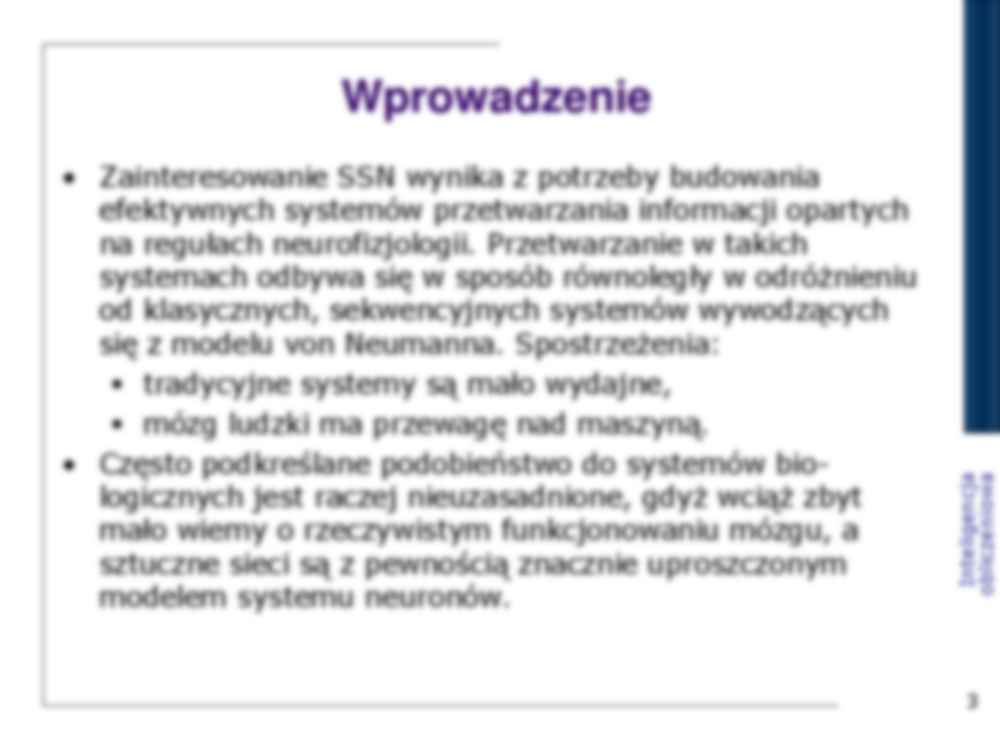 Sztuczne sieci neuronowe 1 - strona 3