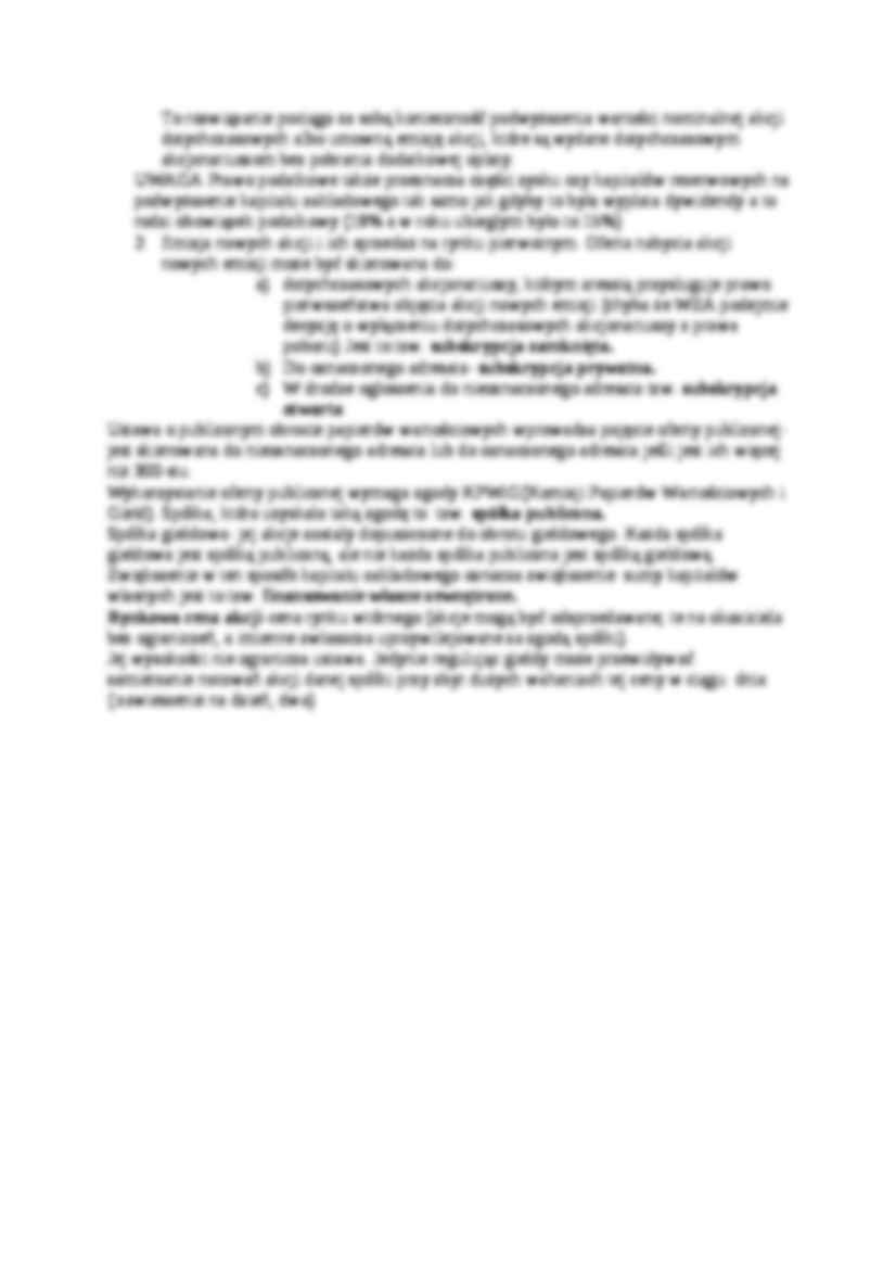 Finansowanie własne-kapitały własne - strona 3