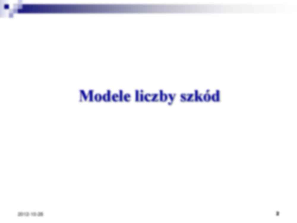 Metody aktuarialne 3 - strona 2