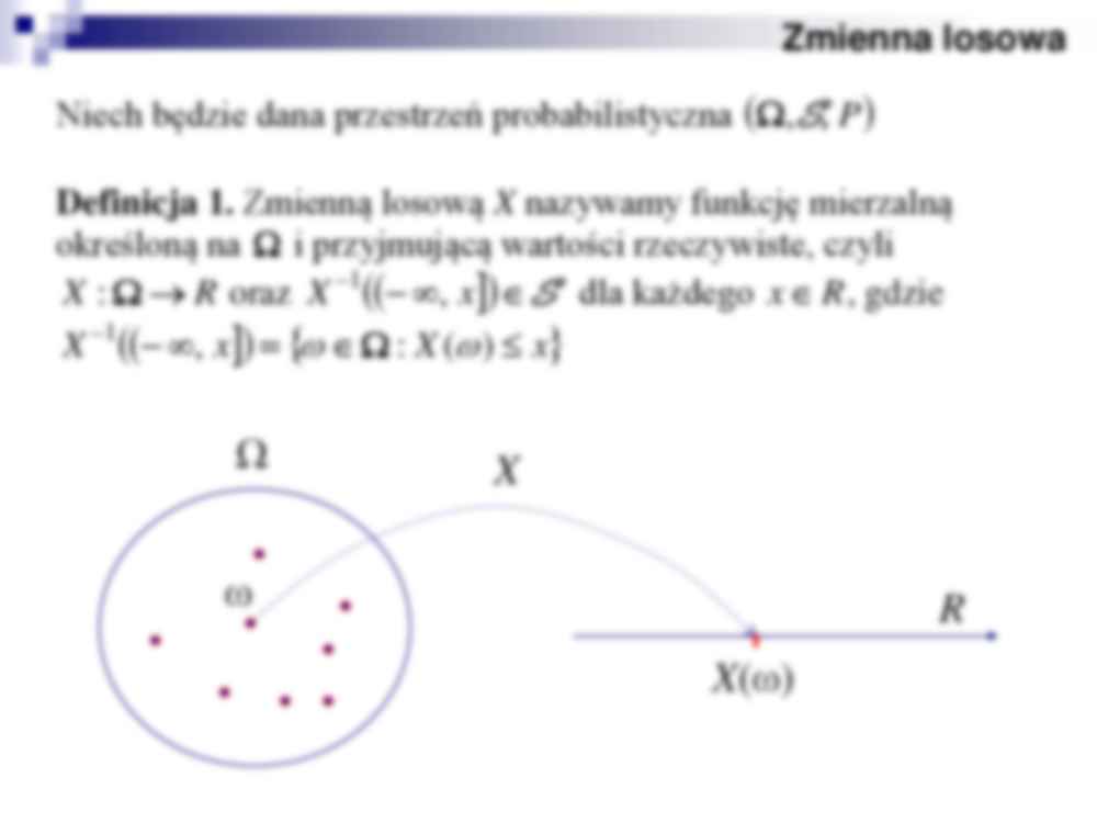 Metody aktuarialne podstawy z rachunku prawdopodobieństwa - strona 2
