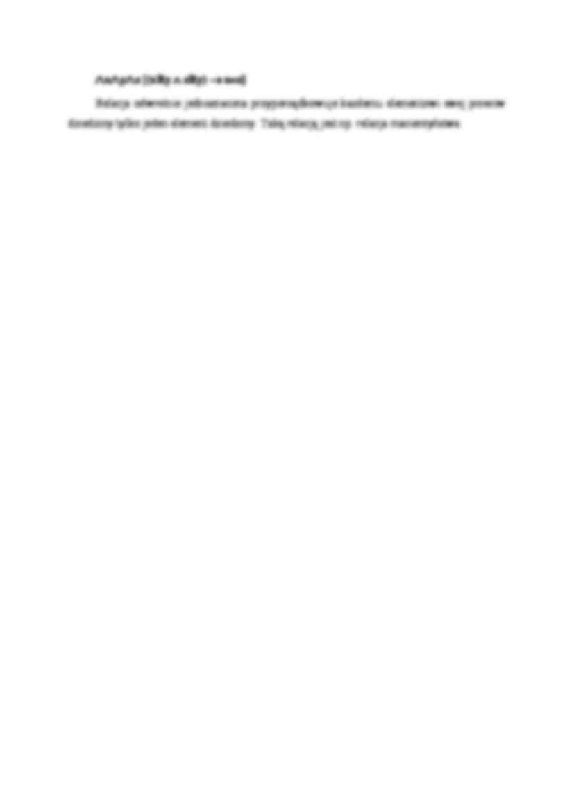 Podstawowe pojęcia teorii relacji - strona 3