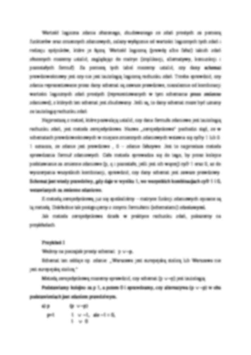Prawa (tautologie) rachunku zdań - strona 2