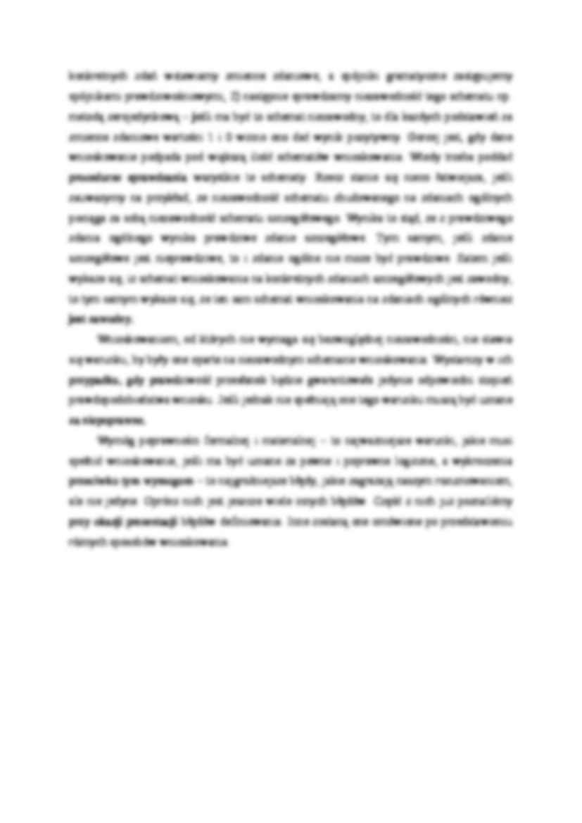 Warunki poprawności wnioskowania logicznego - strona 3