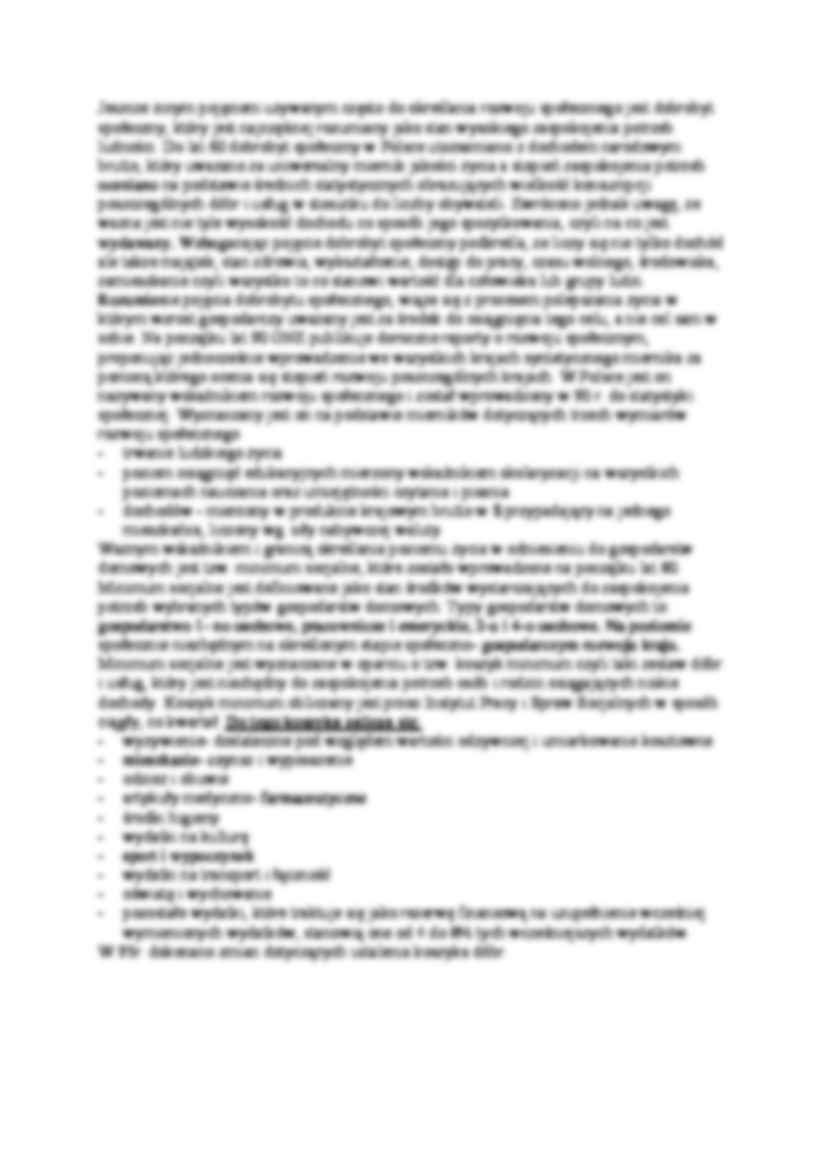 Poziom życia i jego mierniki - strona 3