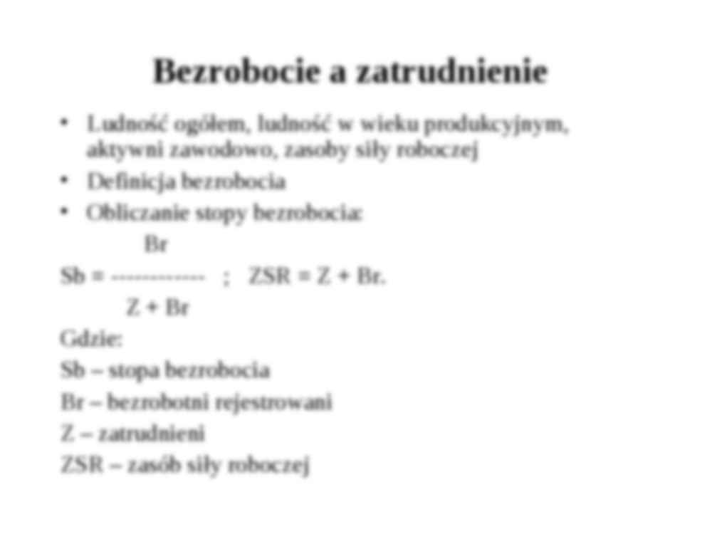 Rynek pracy - ekonomia - prezentacja - strona 2