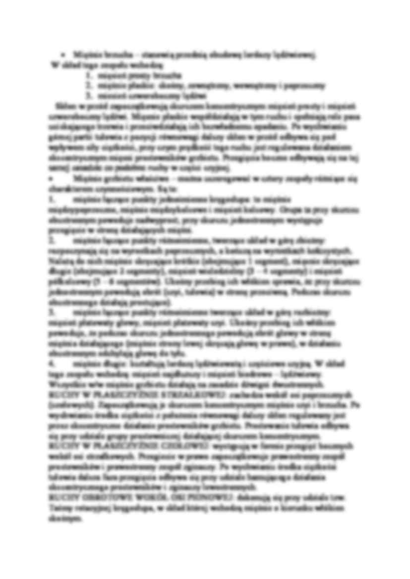 Możliwości ruchowe stawów kręgosłupa - strona 2