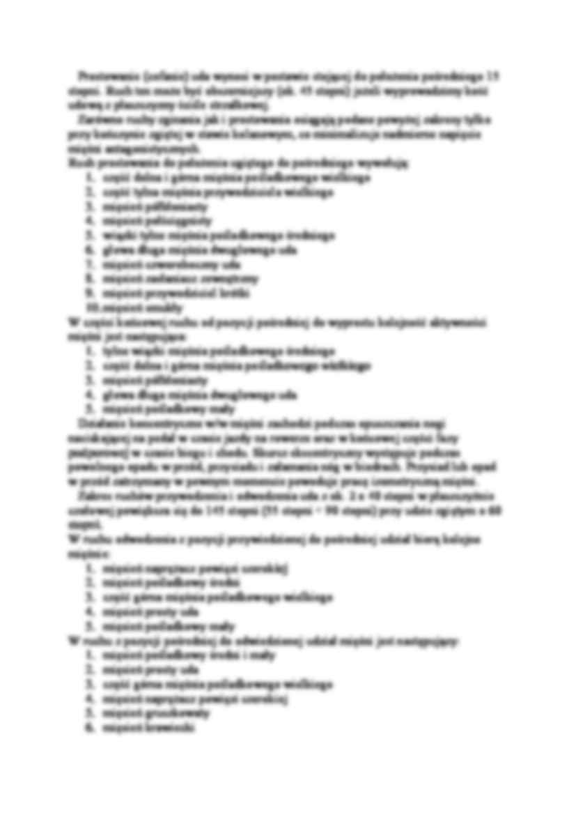 Ruchy w stawie biodrowym  - strona 2