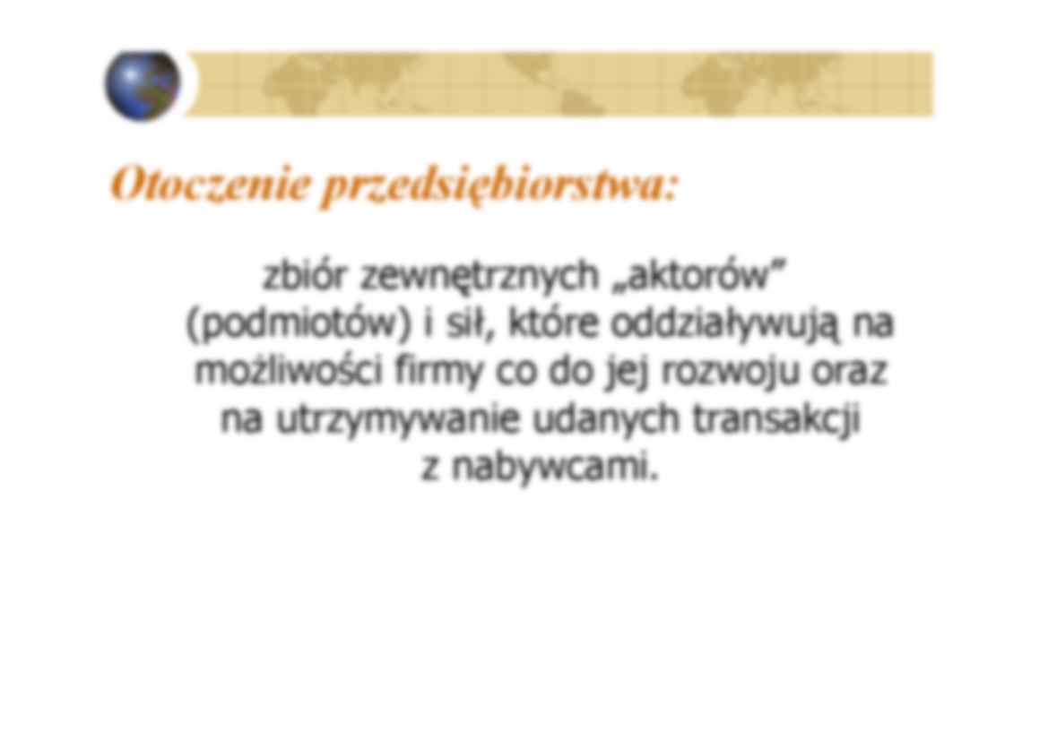 Otoczenie przedsiebiorstwa - omówienie zagadnienia - strona 3