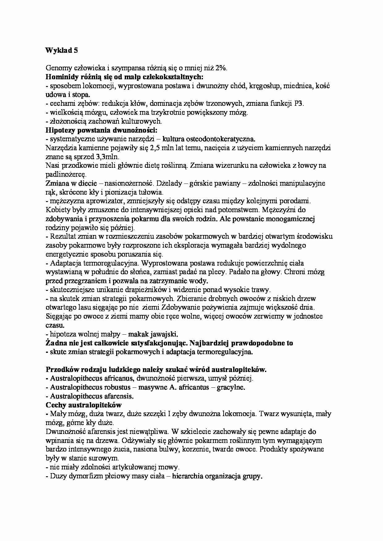Antropologia społeczno - kulturowa-młpy człekokształtne - strona 1