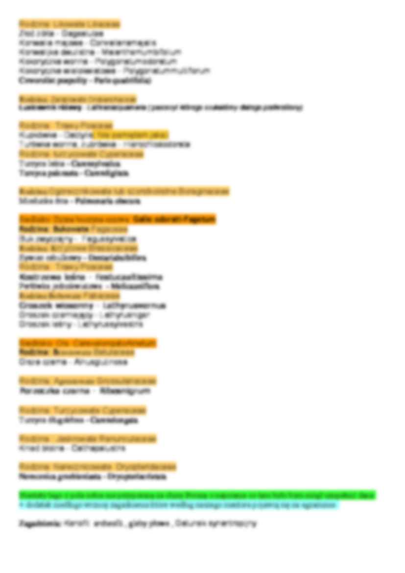 Spis gatunków- terenówka 2 - strona 2