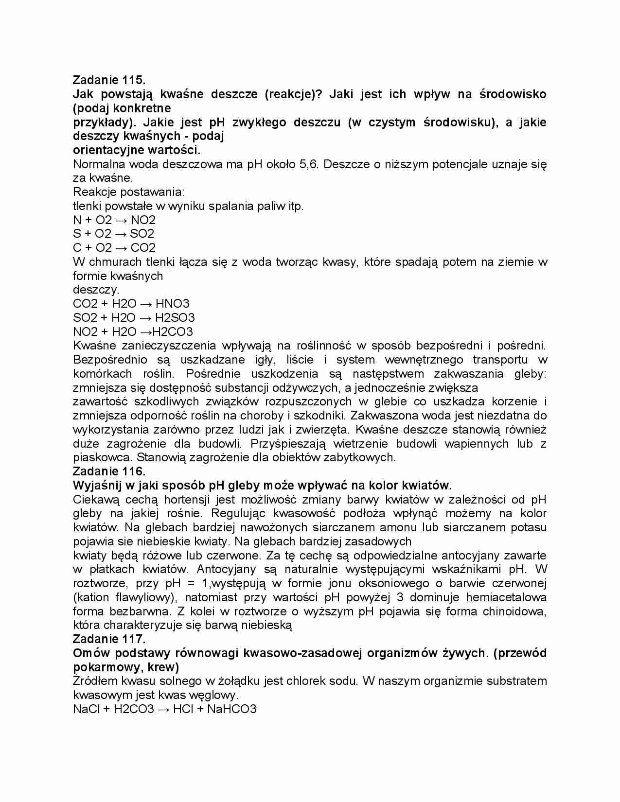 Chemia analityczna-zadania do 115 - strona 1