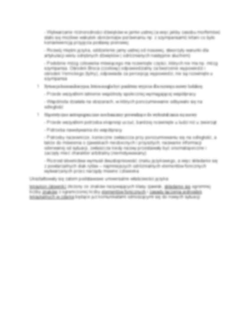 Wstęp do językoznawstwa-wykład - strona 2