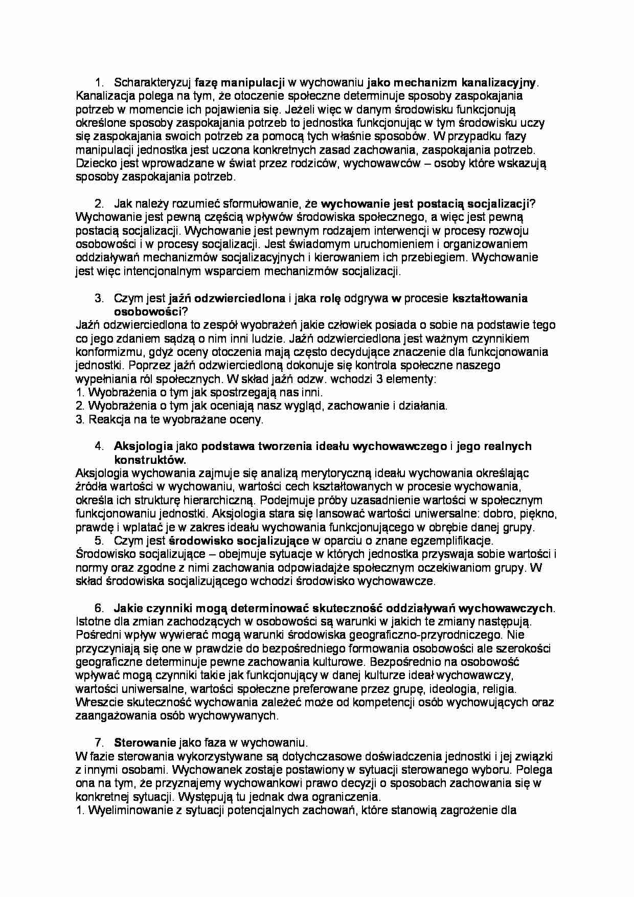 Pytania i odpowiedzi  - strona 1