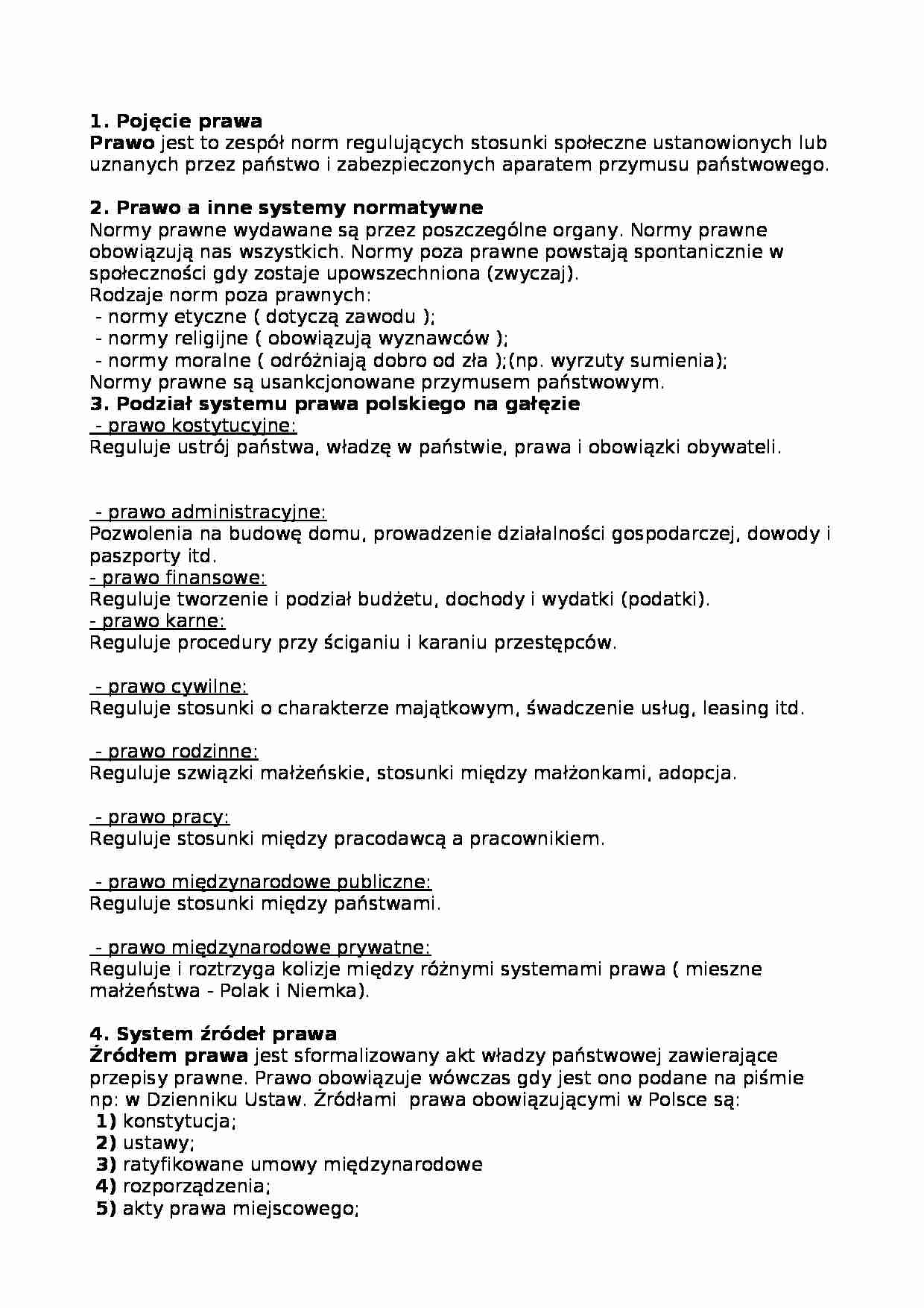 Encyklopedia prawa - zagadnienia - strona 1