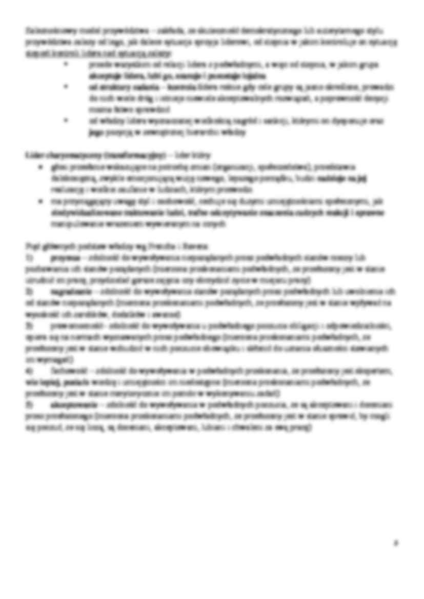 Władza jednostki, przywódca, lider - strona 2