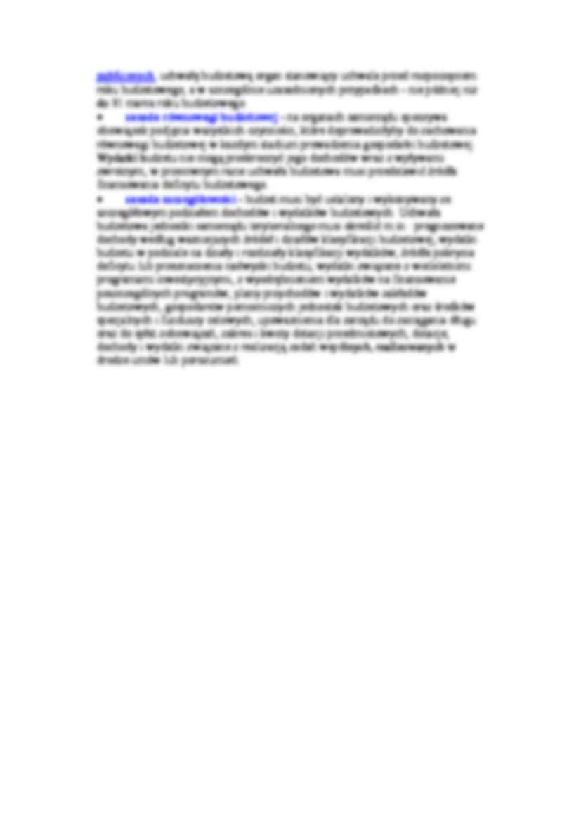 Prowizorium budżetowe - definicja - strona 2