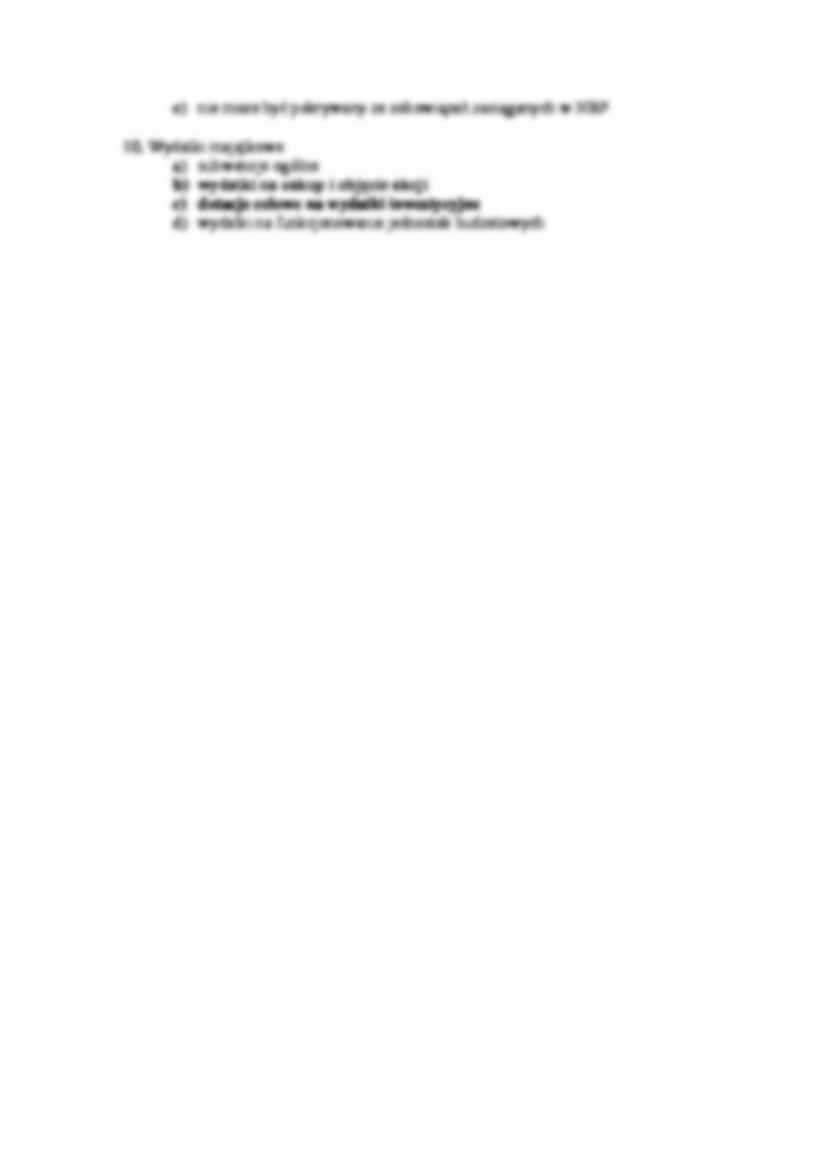 Prawo finansów publicznych - test - strona 2