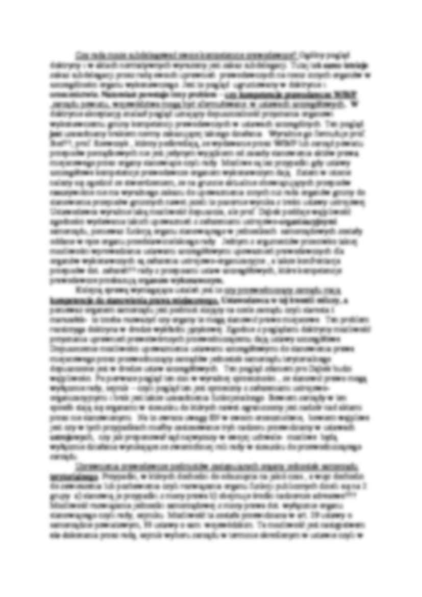 Podmioty kompetentne do stanowienia prawa miejscowego - strona 3