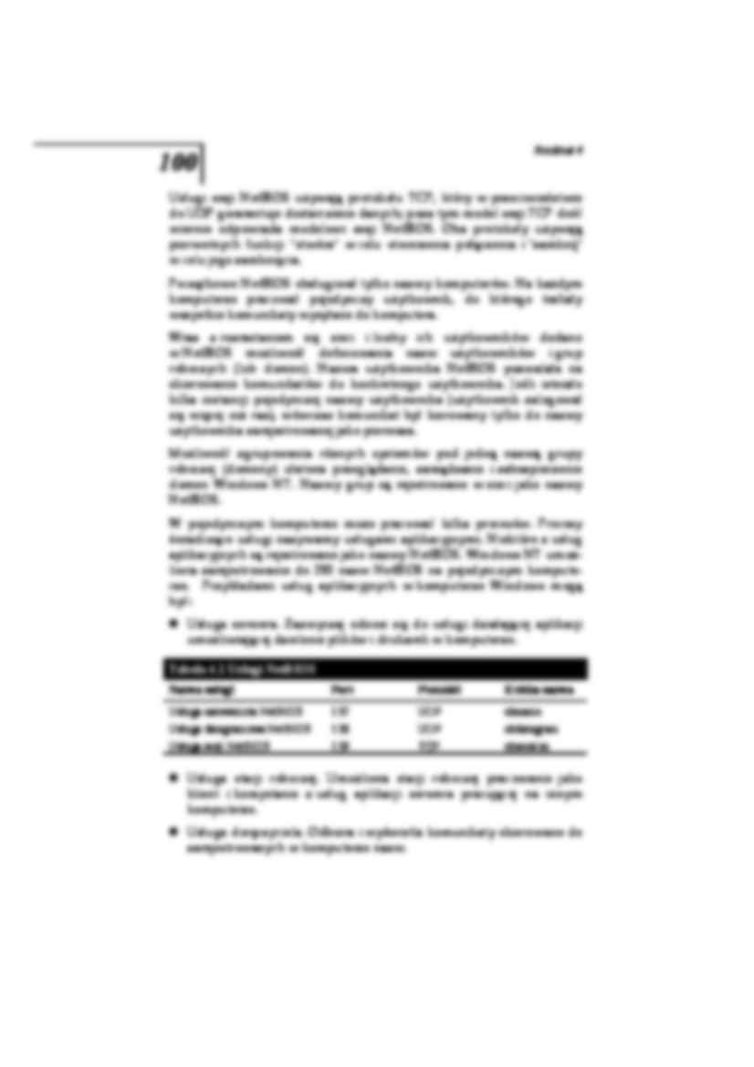 Architektura TCP IP w Windows 4 - strona 2