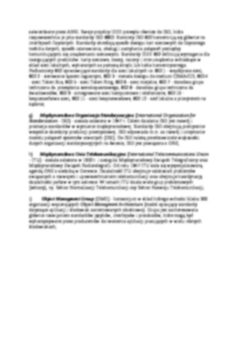 Organizacje standaryzacyjne - strona 3