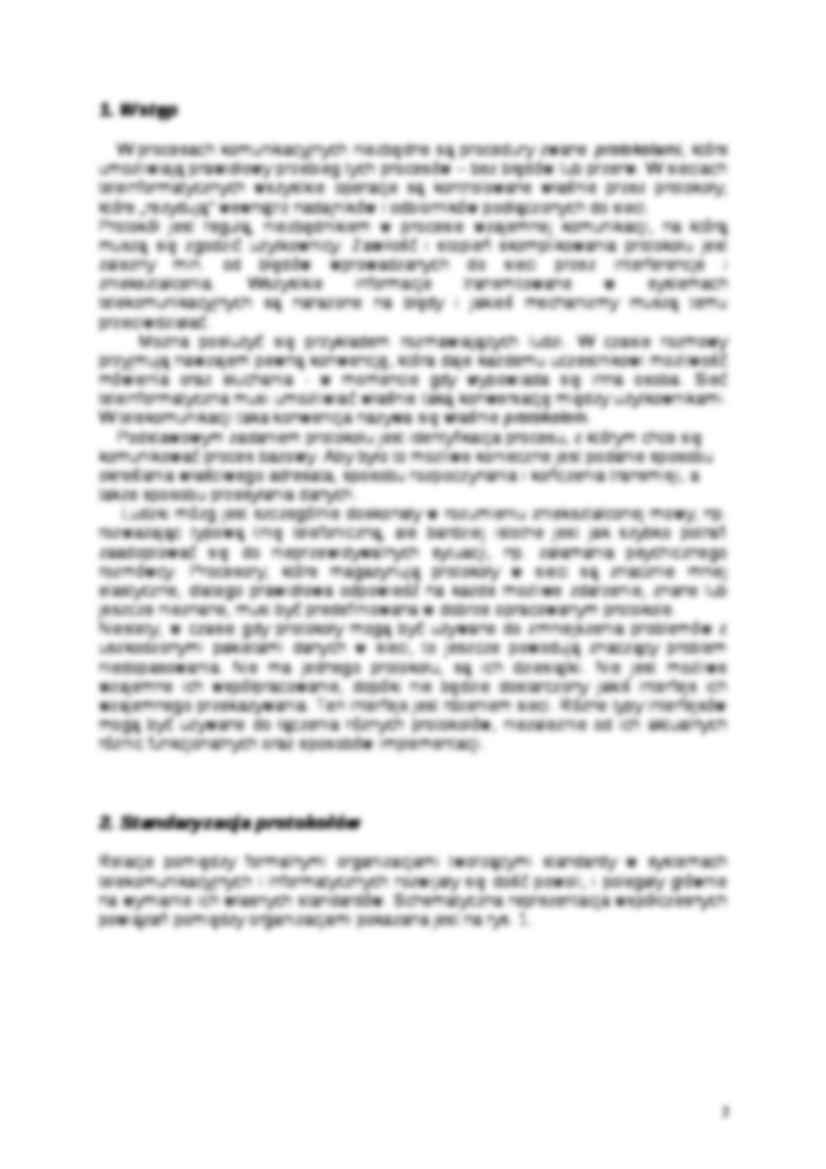 Protokoły w sieciach teleinformatycznych - strona 2