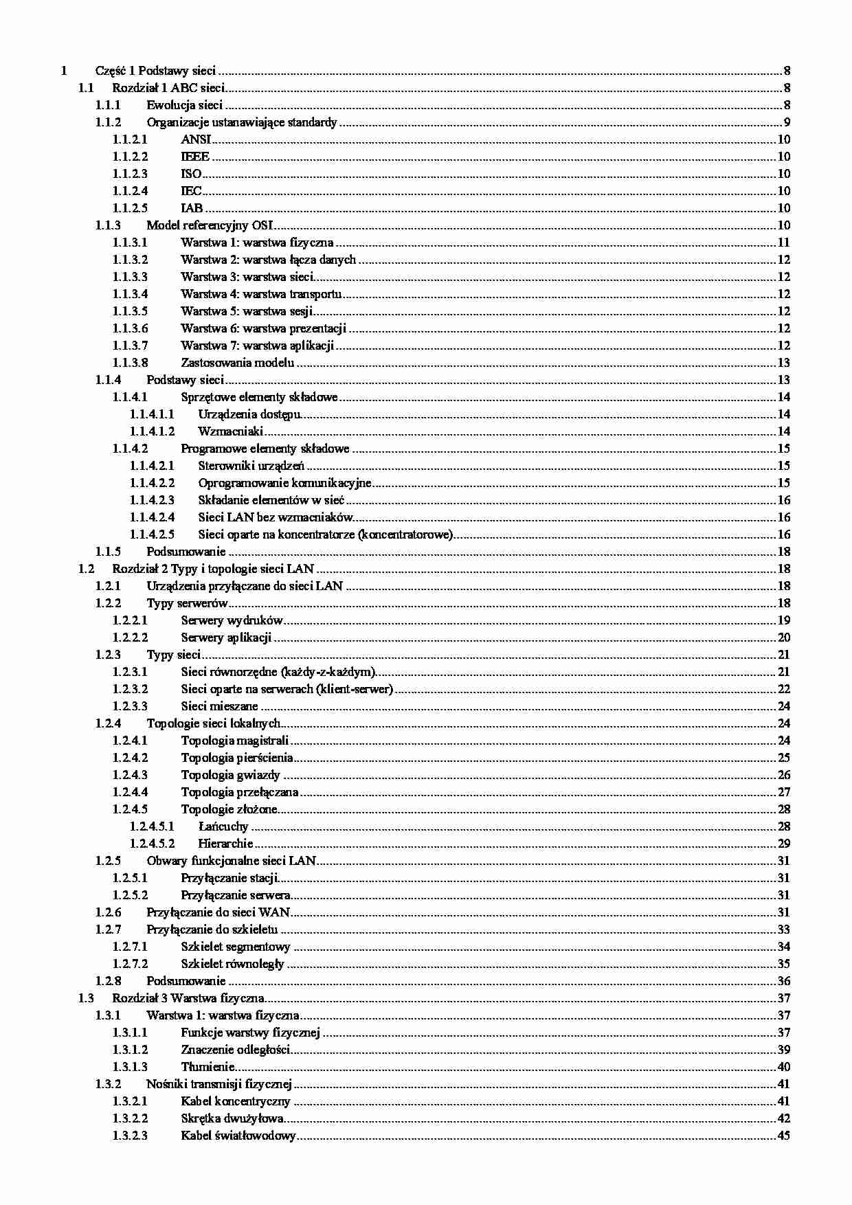 Sieci Komputerowe - Księga Eksperta - strona 1