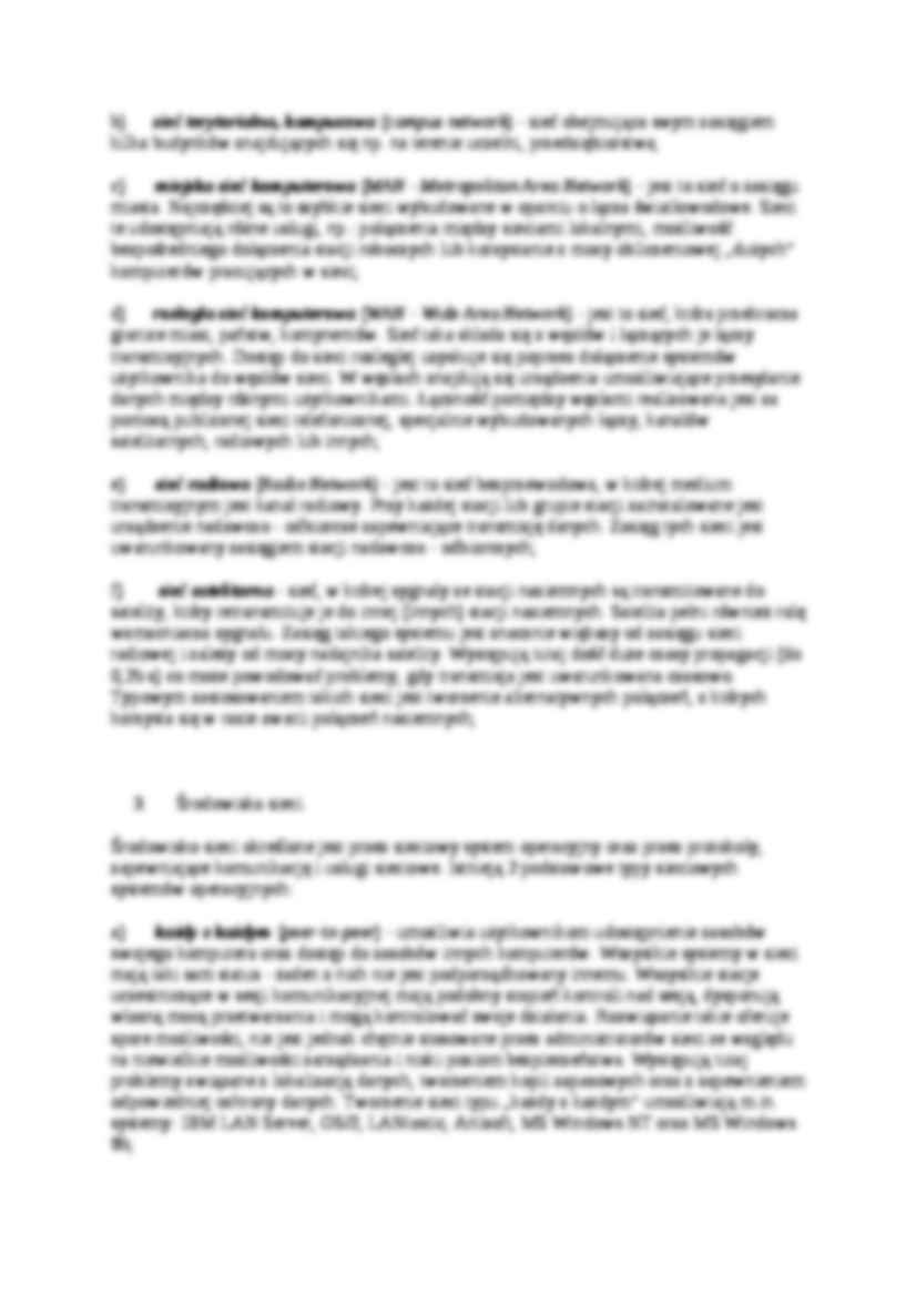 Sieci komputerowe wprowadzenie - strona 2