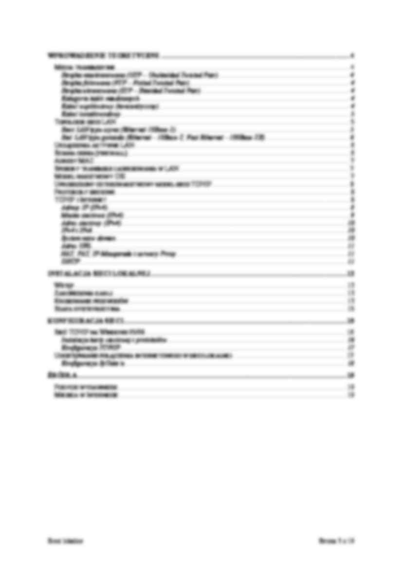 Sieci Lokalne - strona 3