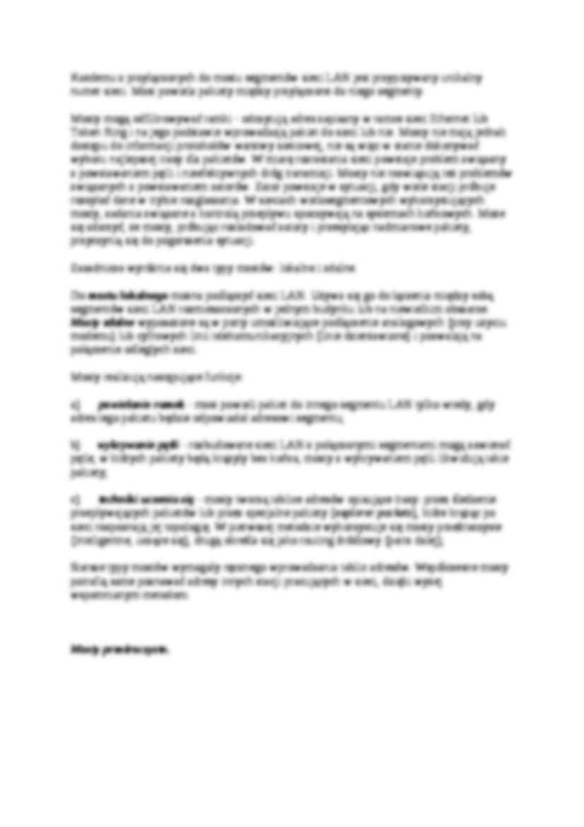 Współpraca sieci lokalnych - strona 3
