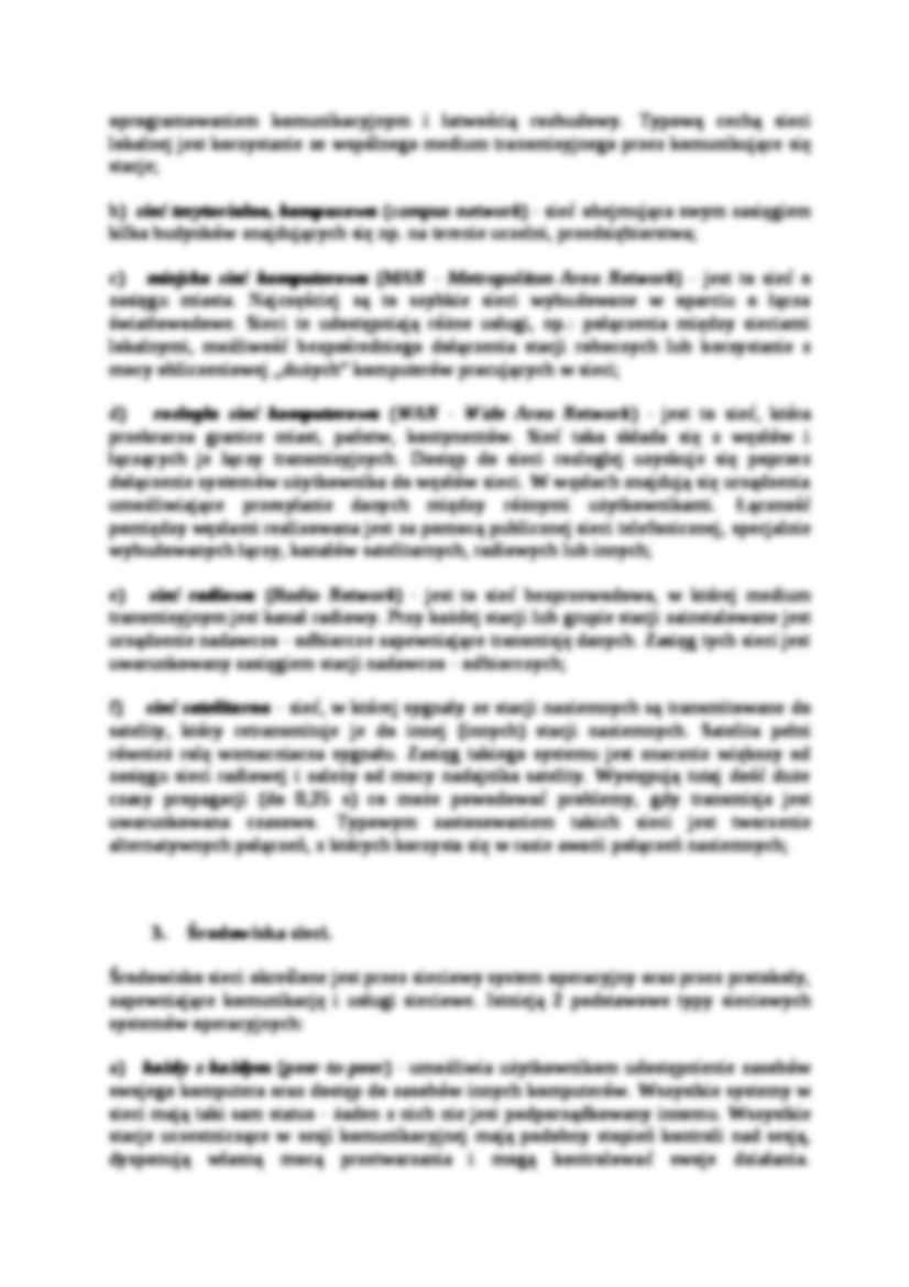 Skrypt: budowa sieci komputerowych - strona 2