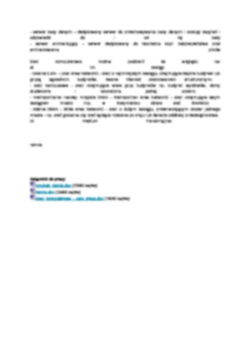 Skrypt: Charakterystyka sieci komputerowych - strona 2