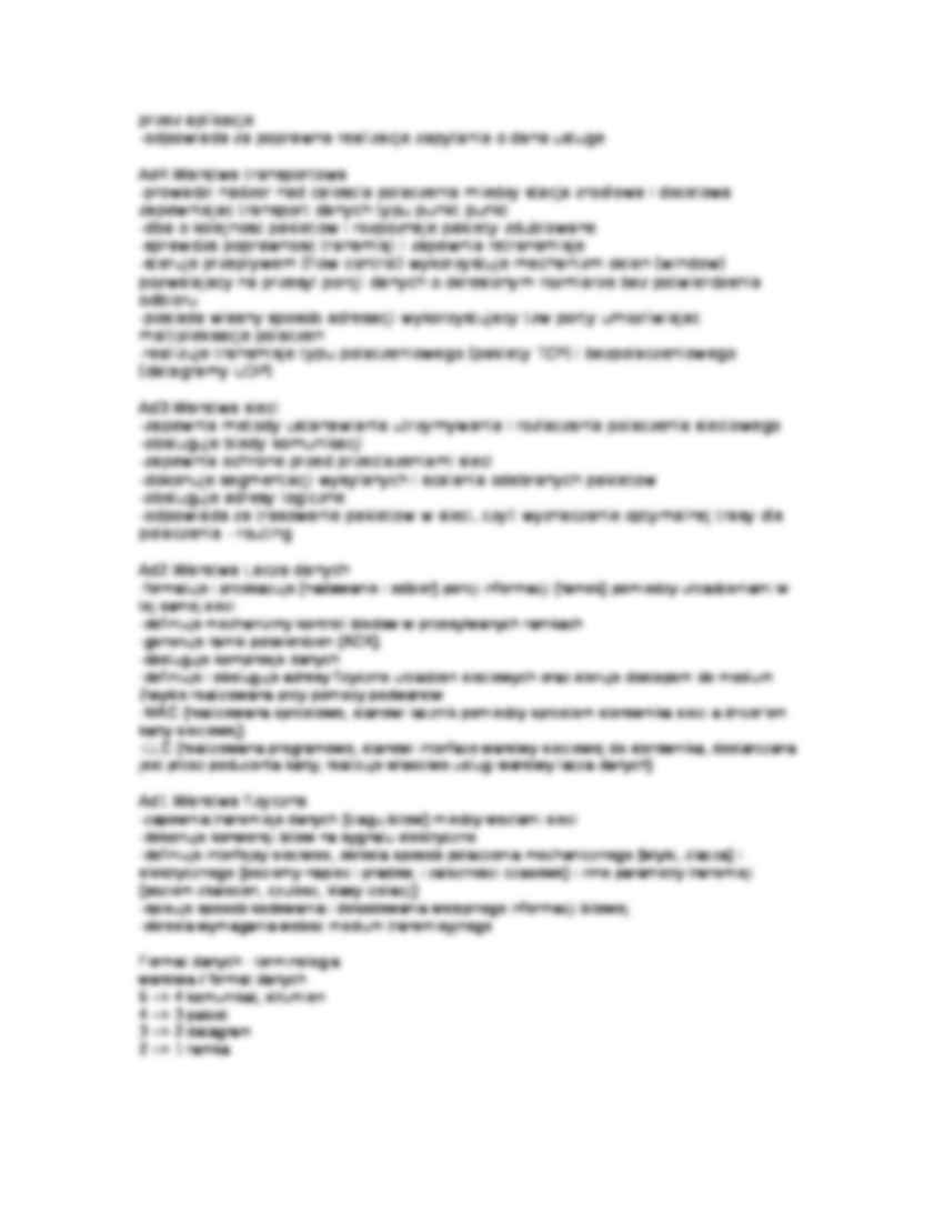 Skrypt: model OSI - strona 2