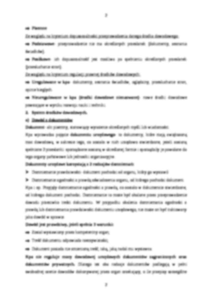 Dowody i postępowanie wyjaśniające. - strona 2