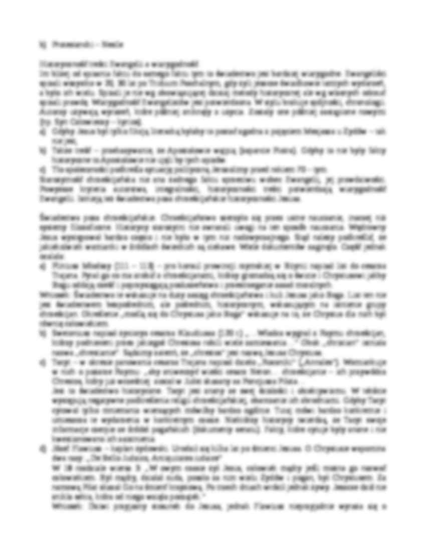 Fazy formowania Ewangelii - strona 2