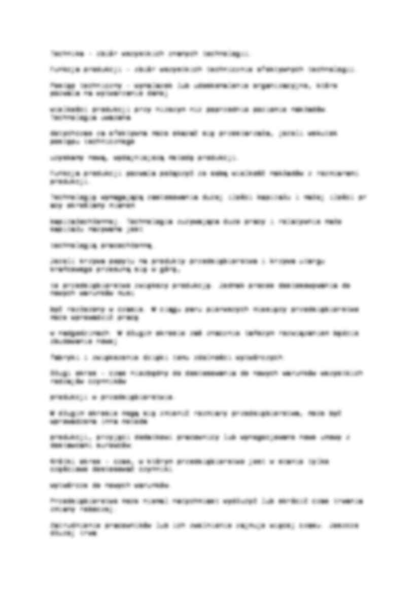 Rozwinięcie teorii podaży - strona 2