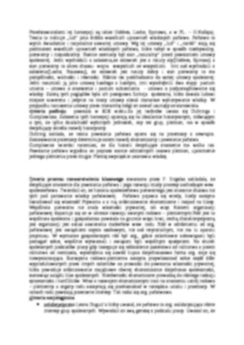 Konfliktowe koncepcje pochodzenia państwa - strona 3