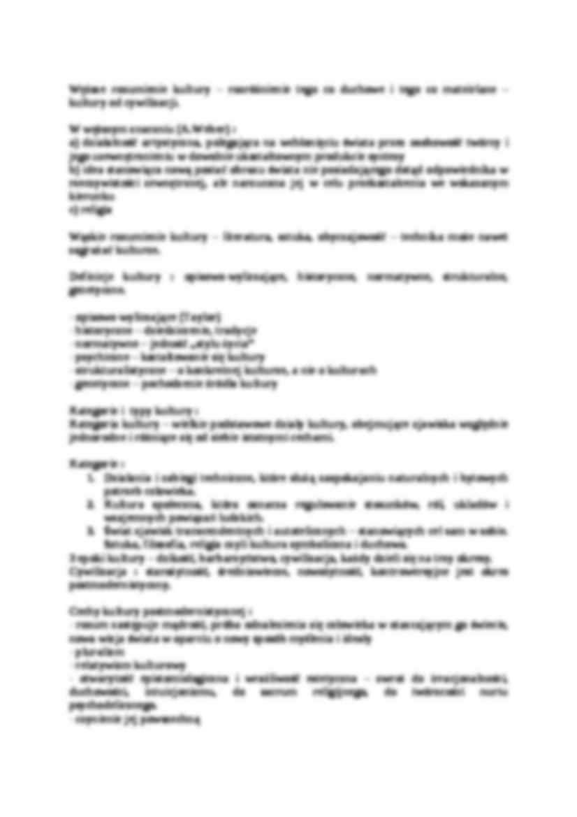 Kultura -  zagadnienia podstawowe - strona 2
