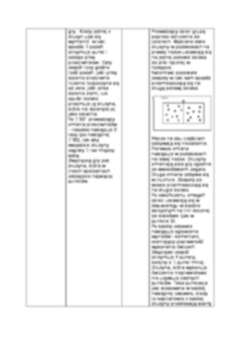 Konspekt lekcji zabaw i gier ruchowych - ćwiczenia ramion - strona 3