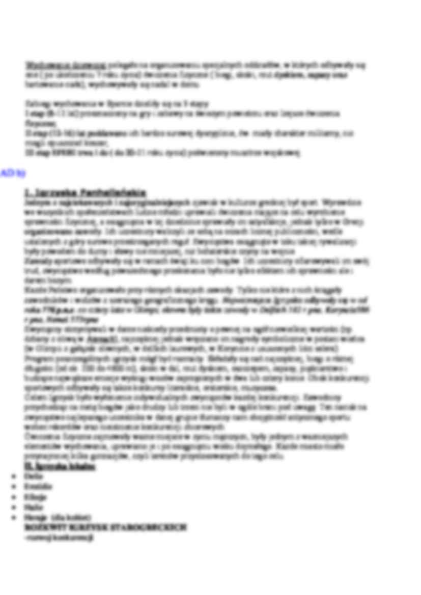 Wychowanie fizyczne w antycznej Grecji i Rzymie - strona 2