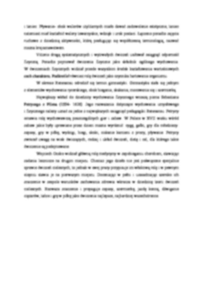 Wychowanie fizyczne w dobie  średniowiecza - strona 3