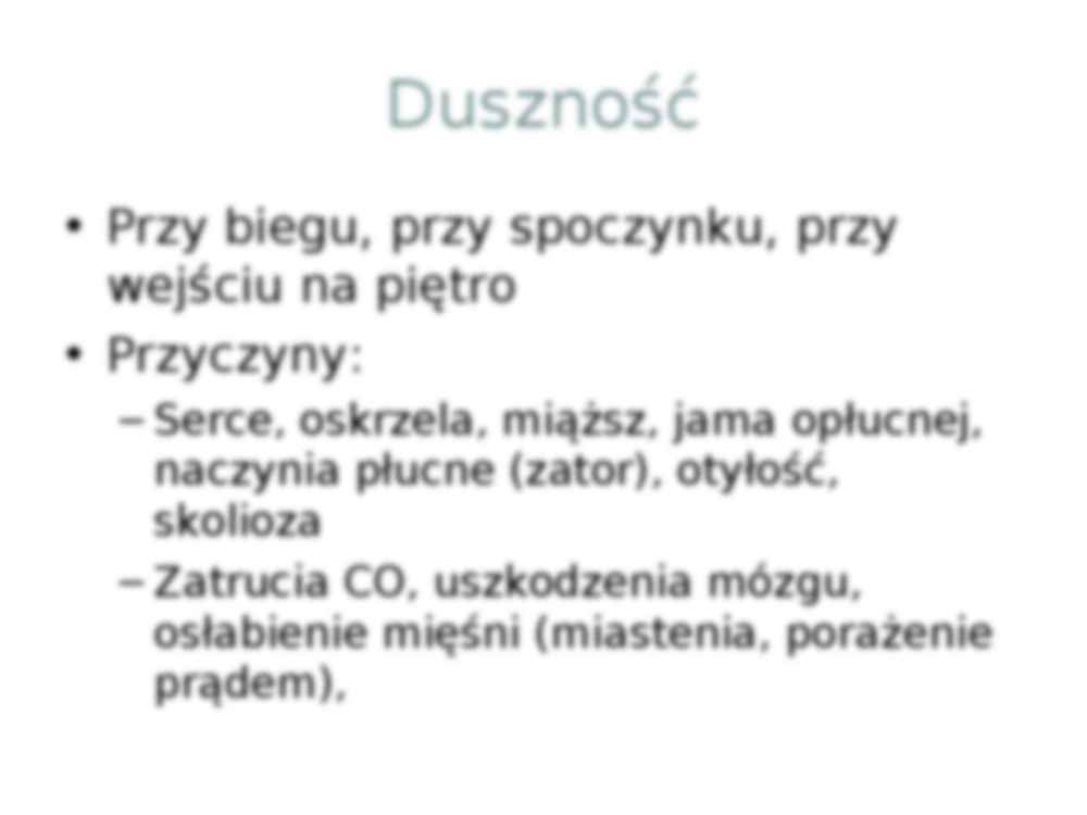 Choroby układu oddechowego - duszność, kaszel, krwioplucie - strona 3