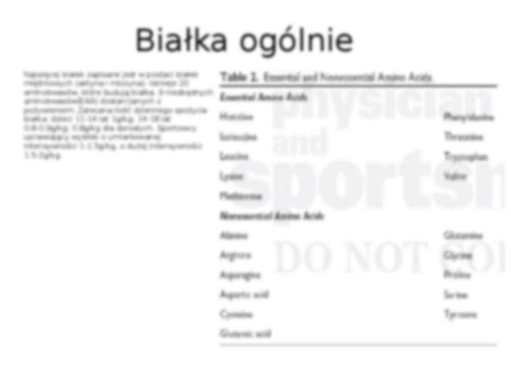 Białka dla wysiłku i regeneracji - strona 3