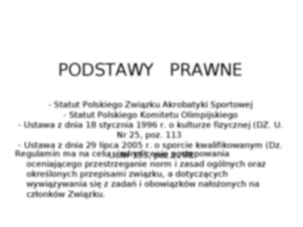 Regulamin postępowania dyscyplinarnego - strona 2