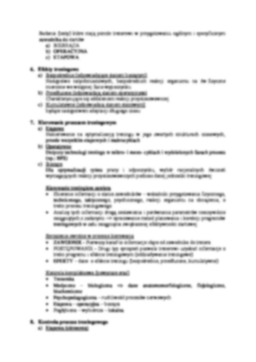 Obciążenia sportowe i sterowanie nimi - strona 2