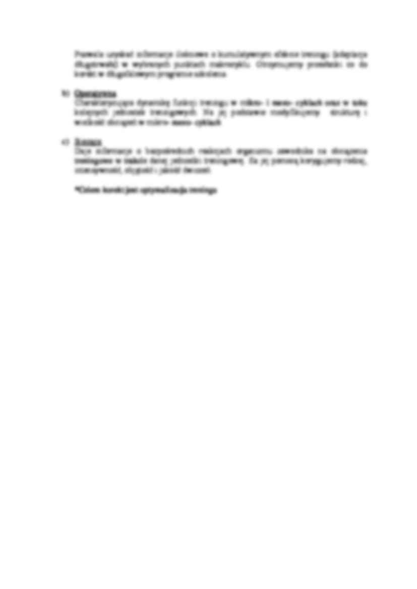 Obciążenia sportowe i sterowanie nimi - strona 3