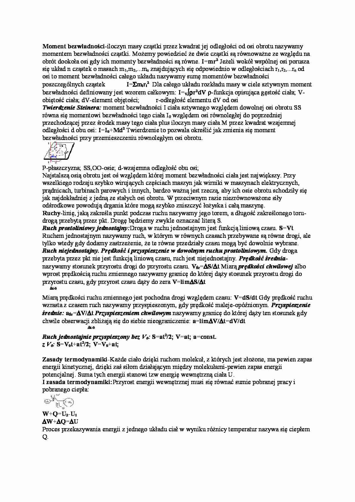 Materiały na kolokwium z fizyki - strona 1